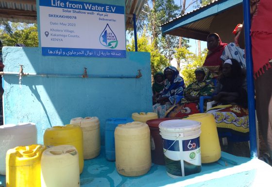 Solar Powered Shallow Well – Kholera Village, Kakamega County, Kenya